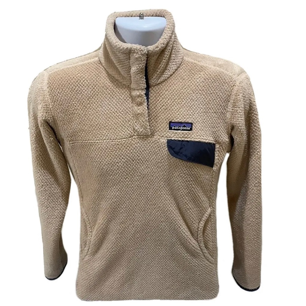 Patagonia Tan Fleece Jacket